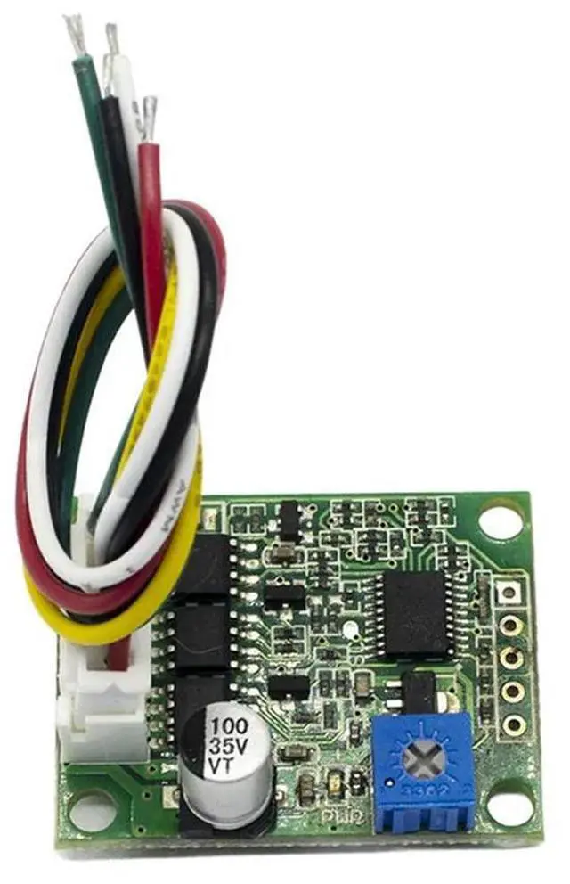 Alt view image 2 of 4 - 2X Brushless Motor Driver Board BLDC Speed Controller 3 Phase Governor Hallless Switch Module Sensorless Control Board