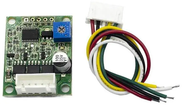 Alt view image 4 of 4 - 2X Brushless Motor Driver Board BLDC Speed Controller 3 Phase Governor Hallless Switch Module Sensorless Control Board