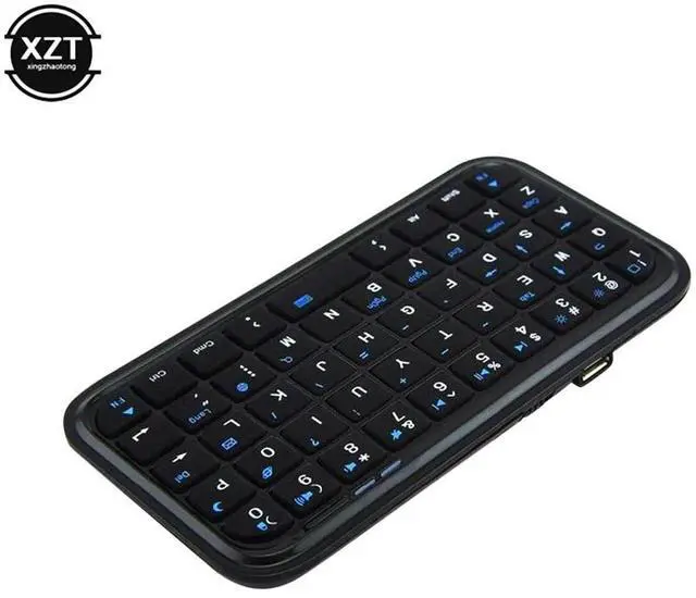 Alt view image 2 of 4 - Bluetooth 3.0 Keyboard Rechargeable Mini Slim Travel Size Wireless Keypad Small Portable 49 Keys Keyboard for Tablets phone
