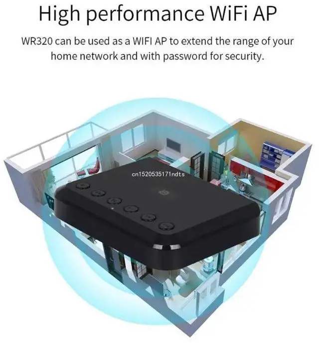 Alt view image 2 of 3 - Wr320b Wireless Streaming Music Box Bluetooth-compatible Receiver Optical Fiber 3.5-Aux Connection Dropship