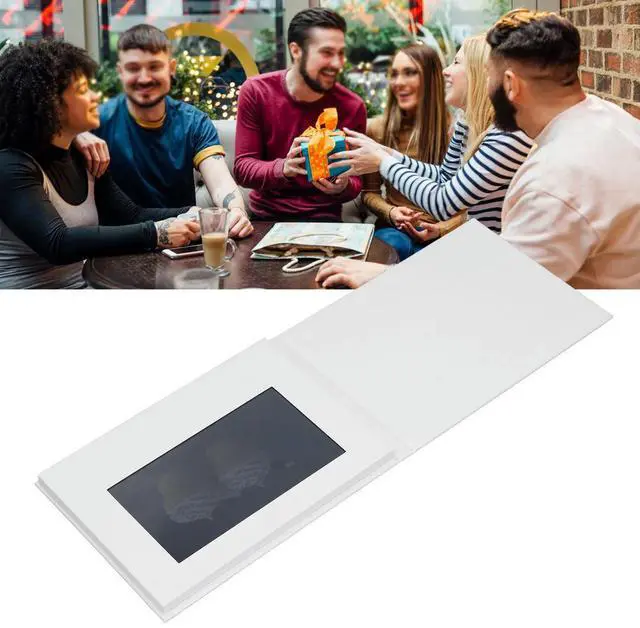 Alt view image 3 of 3 - Video Greeting Card HD 7 Inch Touchscreen 4GB Memory Electronic Video Brochure for Birthday Advertising