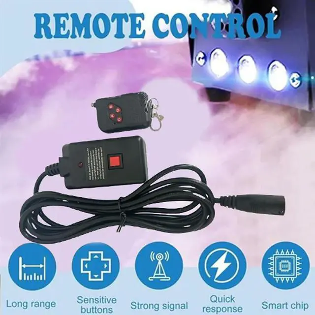 Alt view image 4 of 4 - Wired Remote Controller For Fog Machines For 400W 900W 1500W Foggers Ideal For Stage Effects And Mist Generation