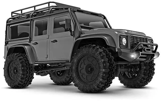 Main image of 4Pcs 57Mm 1.0 Inch Beadlock Wheel Tire Set For TRX4M SCX24 AX24 FCX24 FCX24M 1/18 1/24 RC Crawler Car