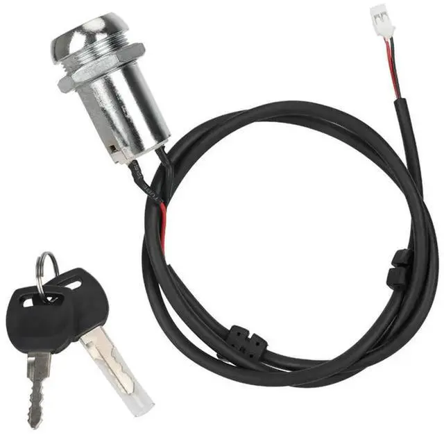 Main image of For Kukirin G4 Electric Scooter Compatible 2-Switch Key Cylinder Door Lock Replacement