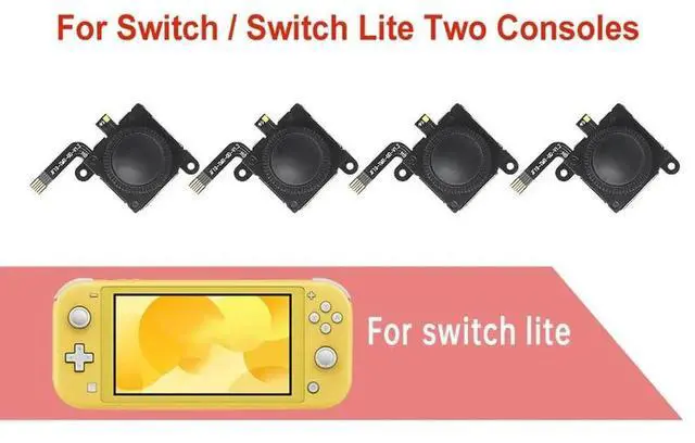 Alt view image 3 of 4 - For Joy Con OLED Lite Hall Sense Effect For Nintendo Switch Joystick Repair Tool Set Light Thumb Stick Replacement Parts