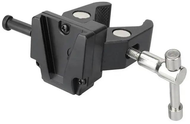Main image of V-Lock Female Quick Release Mount Adapter With Crab Clamp For DSLR Camera V Mount Photographic Devices