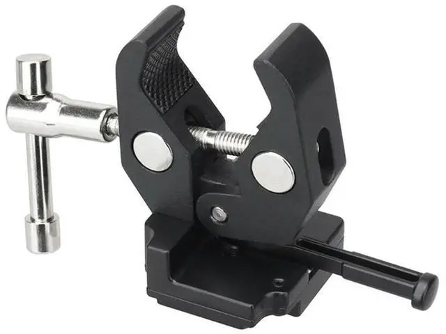 Alt view image 4 of 4 - V-Lock Female Quick Release Mount Adapter With Crab Clamp For DSLR Camera V Mount Photographic Devices