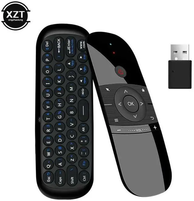 Main image of W1 Air Mouse Portable Remote Controller 2.4GHz Mini Infrared Learning Remote Control USB Charging for Android TV Box Projector