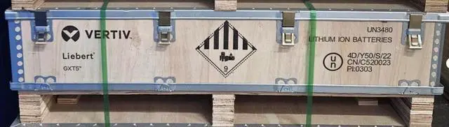 Alt view image 3 of 3 - VERTIV Liebert VEBCLI-192VRT1U External Battery Cabinet for GXT5 LI UPS 192V 1U Rack/Tower | Lithium-Ion Batteries | Extend Backup Time | Easy to Install | Compact Size