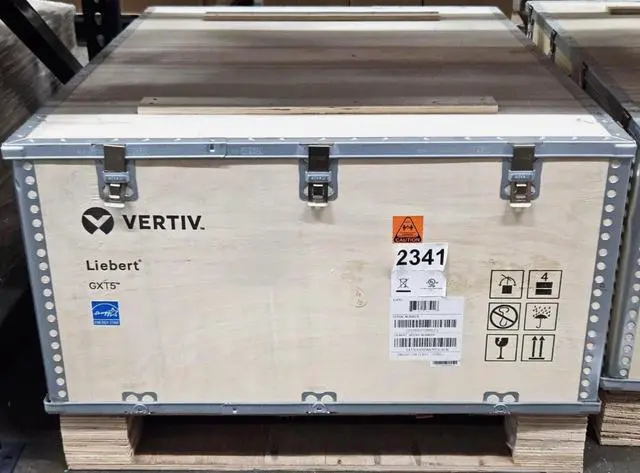 Alt view image 3 of 3 - Vertiv Liebert GXT5LI-6000MVRT3UXLN GXT5 Lithium-Ion Online UPS 6000VA/6000W 120V/208V Rack/Tower UPS - Single-phase UPS | 1.0 Output Power Factor | Lowest TCO | Full-color LCD Interface