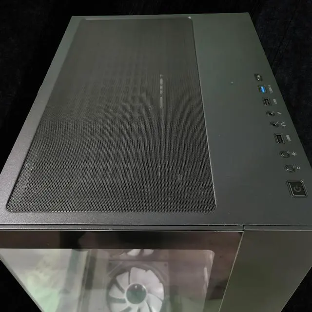 Alt view image 4 of 6 - FunHei Tech Gaming PC, AMD Ryzen 7 9800X3D 8-Core, GeForce RTX5080, 32 GB DDR5 RAM, 1TB, 850W PSU, WiFi & Bluetooth, Win11 Pro, Black