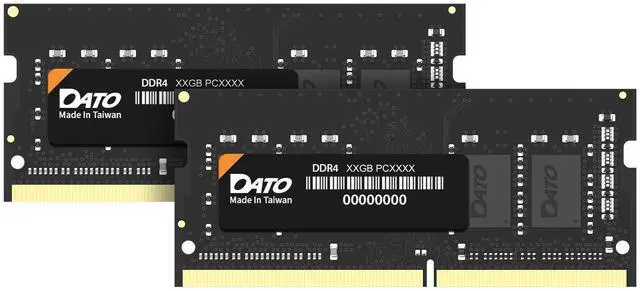 Main image of DATO 32GB (2x16GB) DDR4 3200MHz SODIMM Laptop Memory RAM , PC4-25600, CL22, 1.2V, 260-Pin, Non-ECC