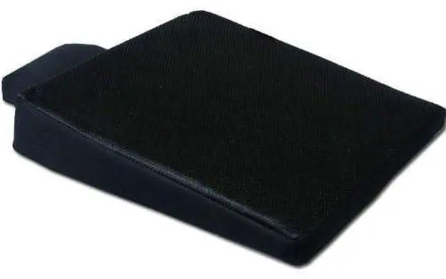 Alt view image 4 of 6 - Breathable Ergonomic Wedge Car Seat Cushion & Office Chair Support Comfortable Pressure-Relief Pad for Back & Tailbone Pain Ideal for Long Sitting, Posture Corrector Firm