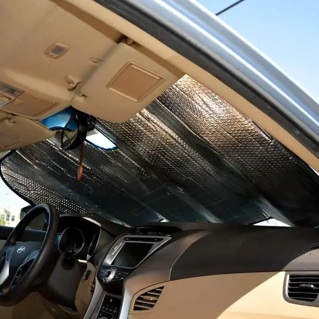 Alt view image 4 of 4 - New Hello Kitty Car Windshield Sun Shade | Reflector Sunshade Offers Ultimate Protection for Car Interior | Cool Reflective Sun Blocker Fits Small Sedans, Mini SUVs, & Hatchbacks Bundle -58 x 28 Inch