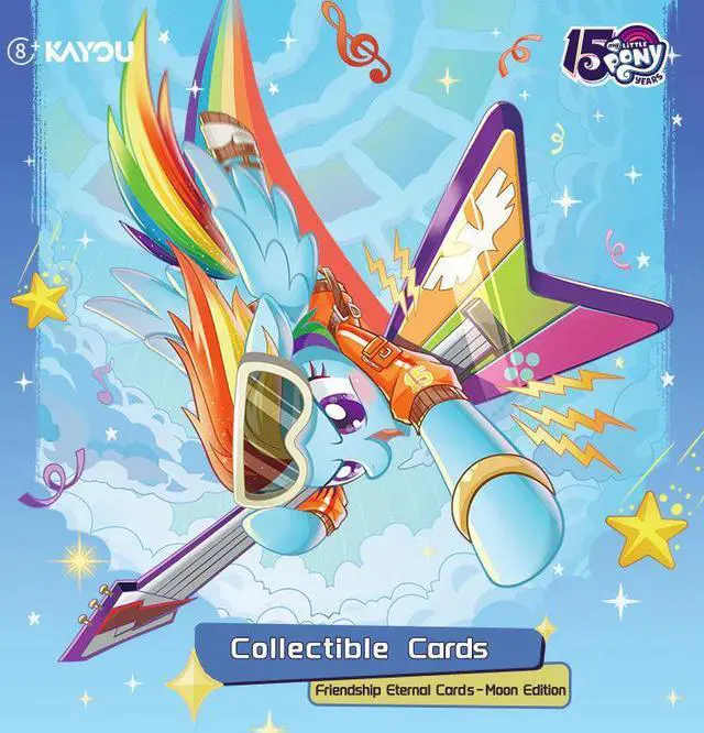 Alt view image 3 of 7 - KAYOU My Little Pony Friendship Eternal Cards - Moon Edition English Series NYCC Edition - Display Box