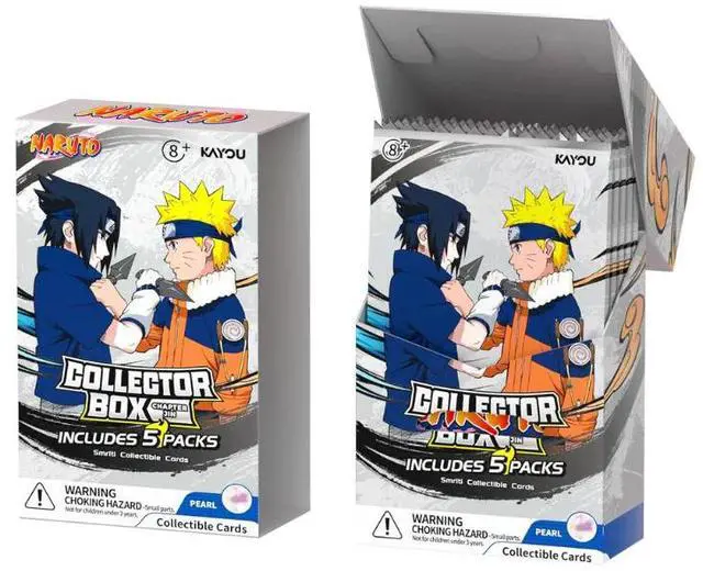 Main image of KAYOU NARUTO Smriti Collectible Card - Chapter Jin Series 3 English Collector Box 5 Packs
