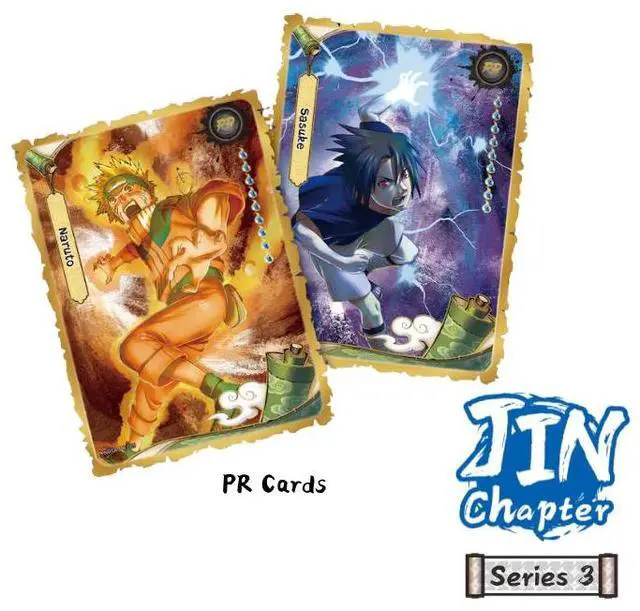 Alt view image 3 of 7 - KAYOU NARUTO Smriti Collectible Card - Chapter Jin Series 3 English Collector Box 5 Packs