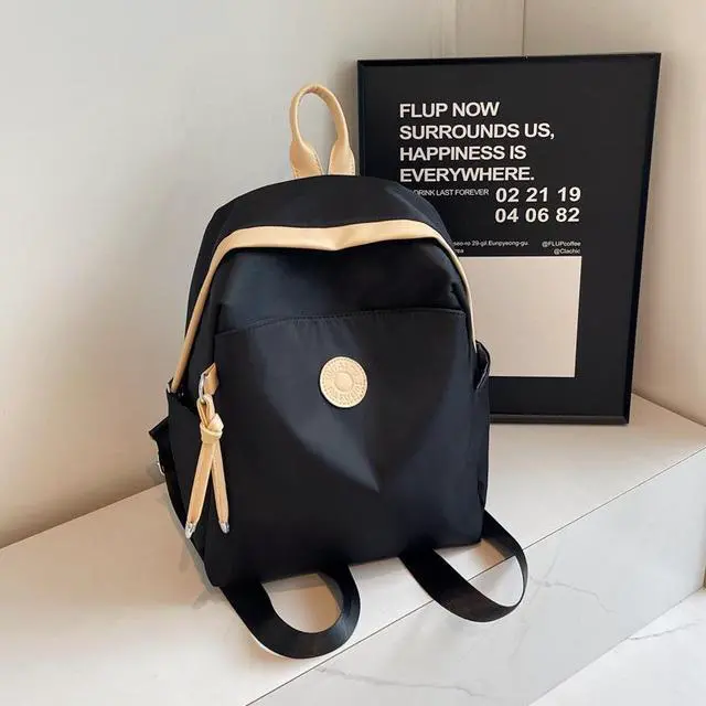 Alt view image 2 of 4 - Backpack Women's 2025 New Travel Backpack Waterproof Backpack Versatile Fashion Large Capacity Commuter Schoolbag