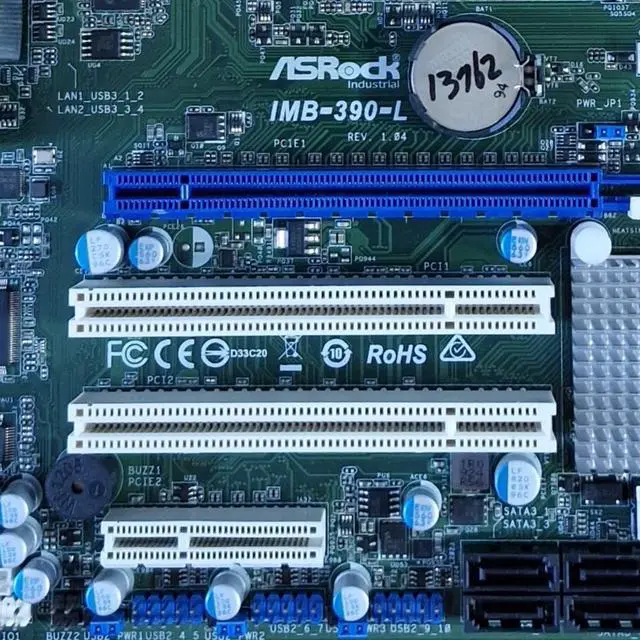 Alt view image 3 of 3 - Asrock Industrial Board IMB-390-L LGA1151 Q170 DDR4 mATX Dual LAN Supports LVDS, International Version - R.O.Korea - No Warranty.