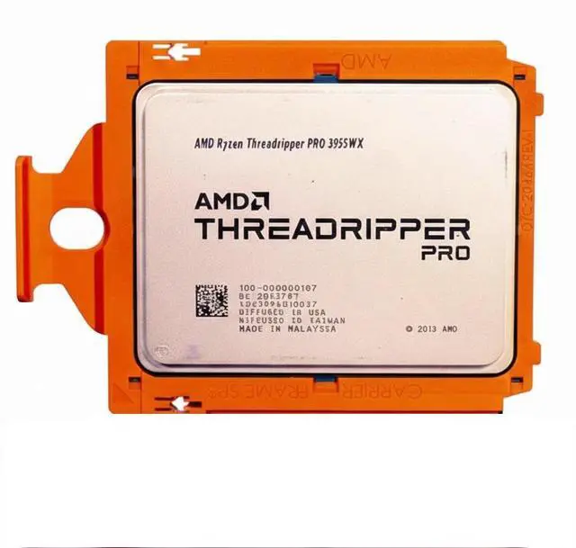Main image of AMD Ryzen Threadripper PRO 3955WX - Ryzen Threadripper PRO Castle Peak (Zen 2) 16-Core 3.9 GHz Socket sWRX8 280W Desktop CPU Processor - 100-100000167, International Version - R.O.Korea - No Warranty