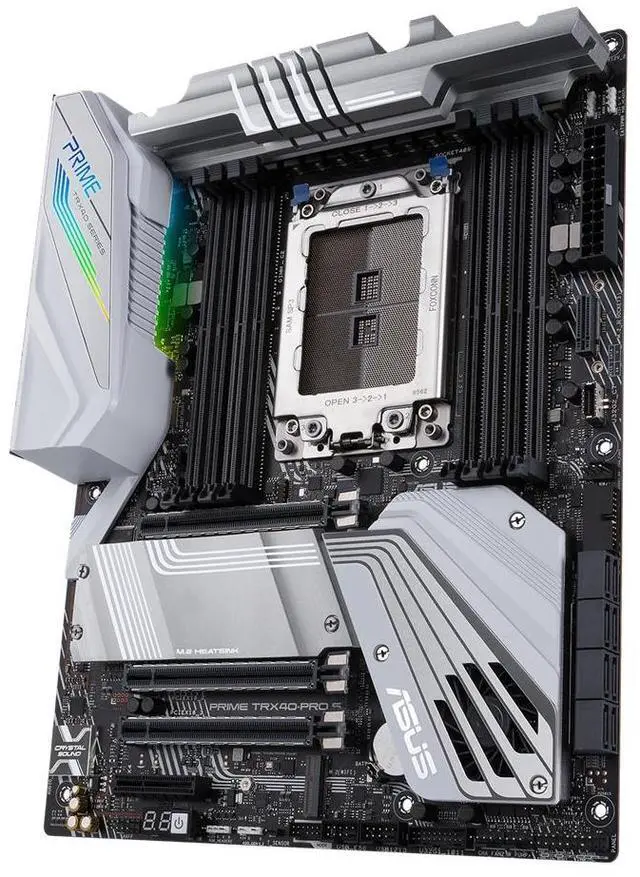 Alt view image 3 of 4 - ASUS PRIME TRX40-PRO S sTRX4 ATX AMD Motherboard - International Version - R.O.Korea - No Warranty