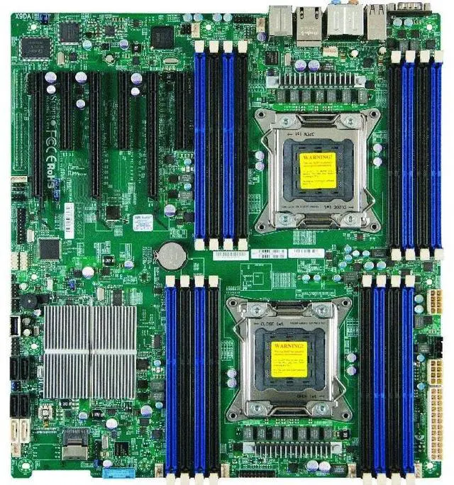 Alt view image 2 of 3 - Supermicro Server Board X9DAI LGA2011 C602 DDR Dual LAN EATX. International Version - R.O.Korea - NO Mfgr. Warranty
