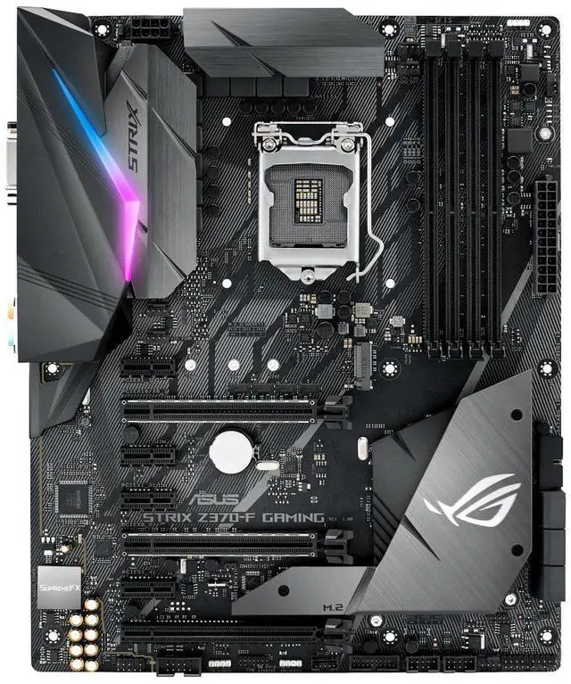 Alt view image 2 of 4 - ASUS ROG Strix Z370-F Gaming: LGA1151 Z370 DDR4 ATX