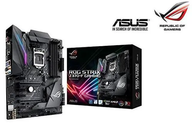 Main image of ASUS ROG Strix Z370-F Gaming: LGA1151 Z370 DDR4 ATX