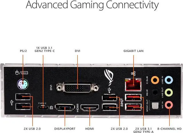 Alt view image 4 of 5 - ASUS ROG Strix H370-F Gaming: LGA1151 H370 DDR4 ATX Full Box