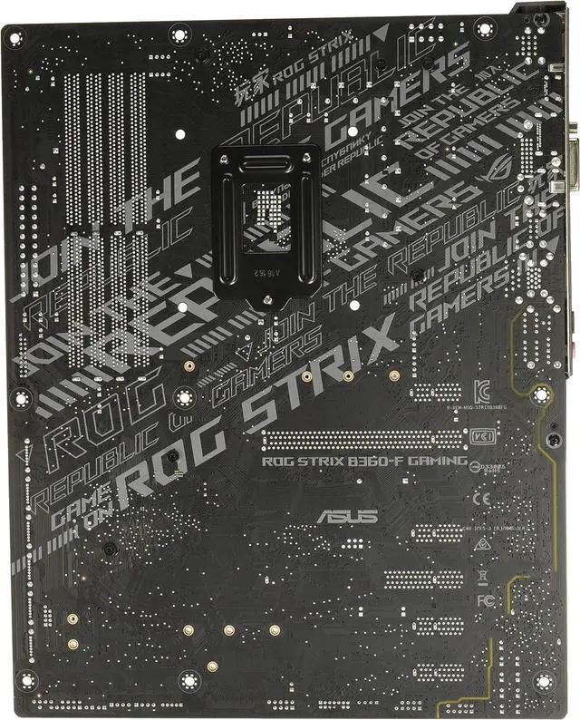 Alt view image 3 of 5 - ASUS ROG Strix H370-F Gaming: LGA1151 H370 DDR4 ATX Full Box