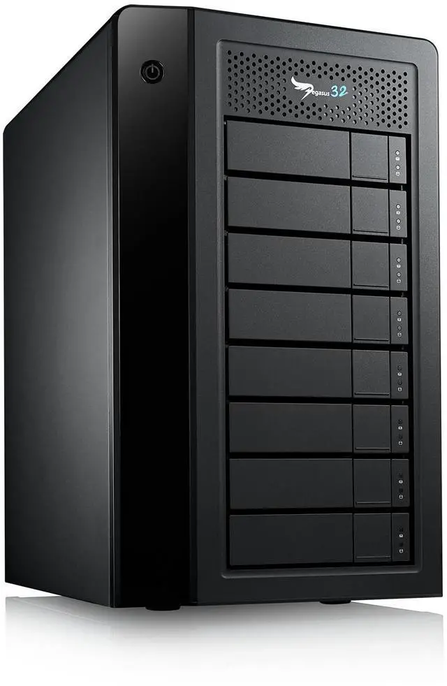 Alt view image 2 of 4 - Promise Technology Pegasus32 R8 144TB HDD 8x18TB