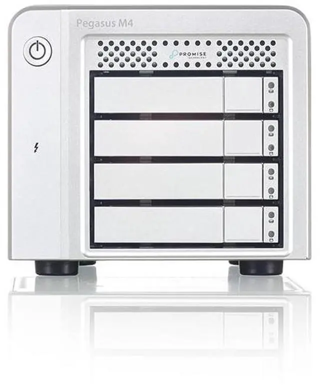 Alt view image 2 of 3 - Promise Technology Pegasus M4 32TB Thunderbolt 3 SSD RAID Storage Solution