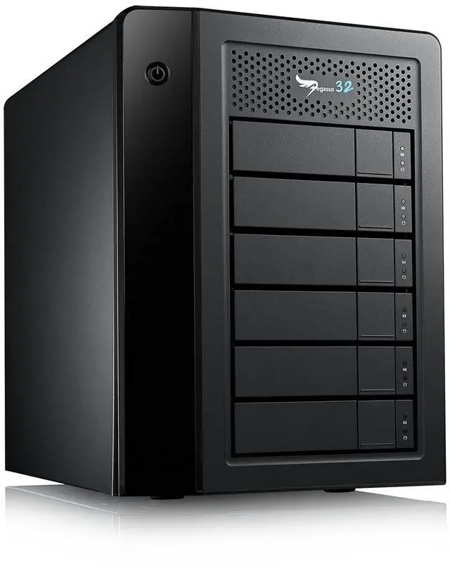 Alt view image 2 of 4 - Promise Technology Pegasus32 R6 60TB HDD 6x10TB