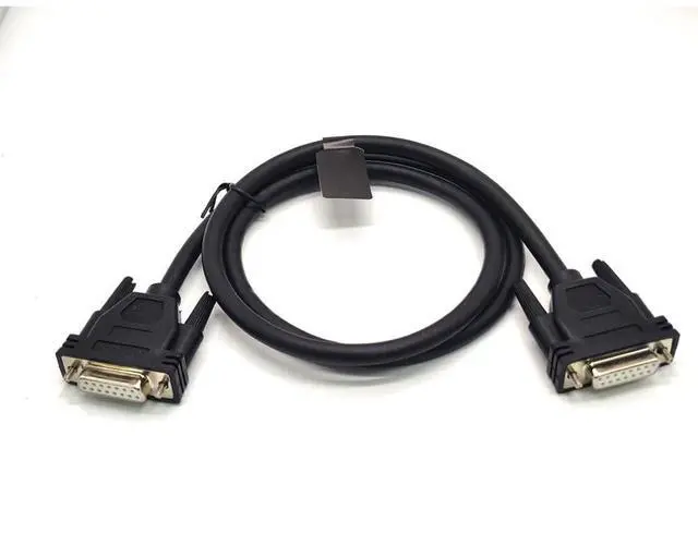 Alt view image 5 of 6 - Vszerda Industrial DB15 Cable,Female to Female 2 row 15 pin Straight Cable 1 Meter