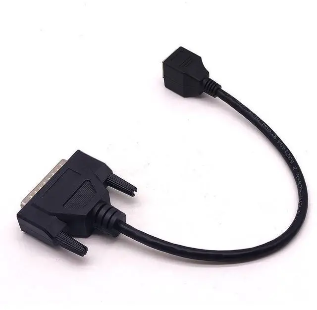 Alt view image 6 of 7 - Vszerda Ilda to Network Cable DB25 Male to RJ45 Female Cable for Laser Light 30CM