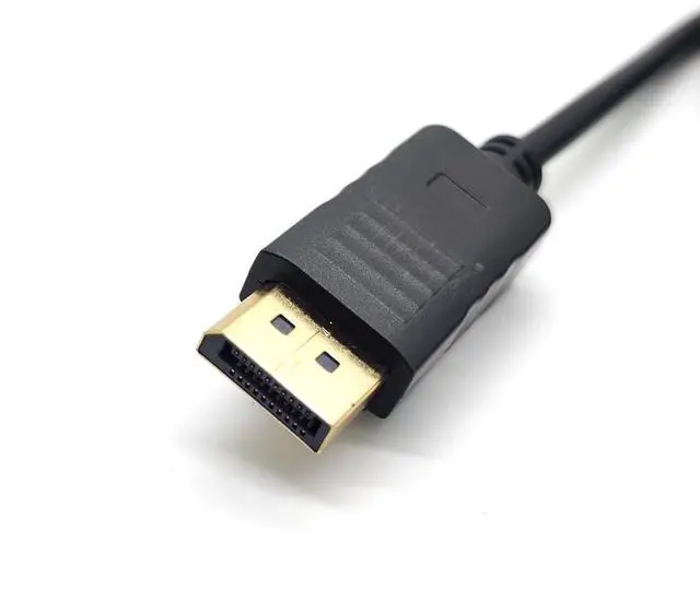 Alt view image 3 of 3 - Vszerda 1.2 Version 60Hz Computer TV Set-Top Box Laptop Projector 4K HD DP Connection Digital Video Cable - 3 Meters