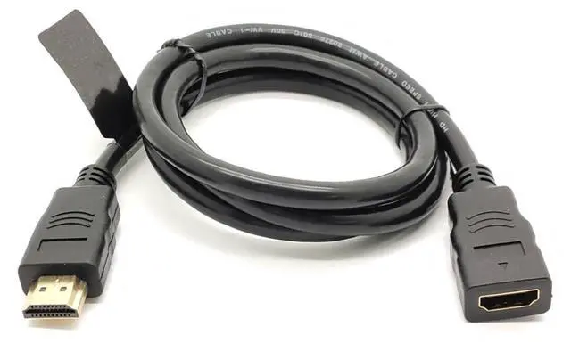 Main image of Vszerda HDMI Male to Female Plug Straight Adapter Cable 1Meter