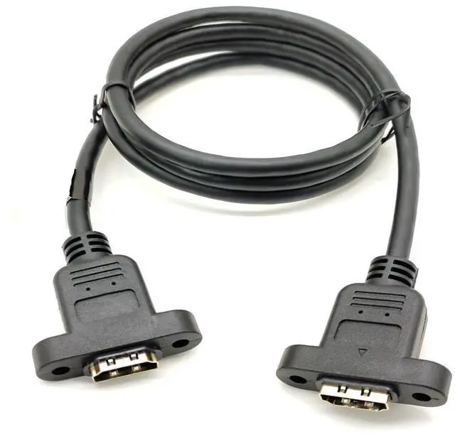 Main image of Vszerda 4k Hdmi Cable Dual End Female to Female with Screw 1m