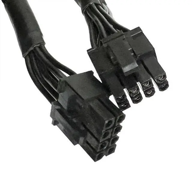 Alt view image 3 of 4 - Vszerda 8-Pin to Dual 8 (6+2) Pin PCIe Power Supply Cable for C orsair RMX RM550X RM650X RM750X RM850X RM1000X Modular, SF Series SF600 SF750 SF450 80 Plus Gold Modular (Wire Gauge:18AWG)