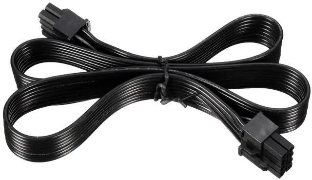 Alt view image 3 of 3 - Vszerda CPU 8 Pin Male to CPU 8 Pin (4+4) Male EPS-12V for Motherboard Power Adapter Cable ONLY for C.orsair Modular Power Supply 32 inches (NOT PCI-e - NOT GPU VGA Cable !!!)