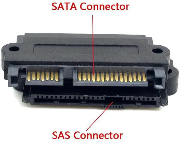 Alt view image 4 of 6 - Vszerda SAS Adapter SFF-8482 SAS 29 Pin to SATA 22Pin Hard Disk Drive Raid Extension Adapter