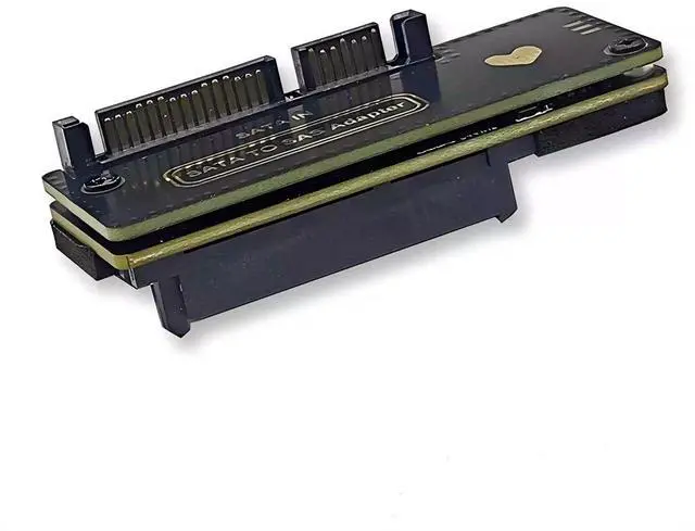 Main image of Vszerda SFF-8482 SAS 29Pin to 7+15 22Pin SATA Hard Disk Drive Raid Adapter with SAS Controller Chipset and Power Port