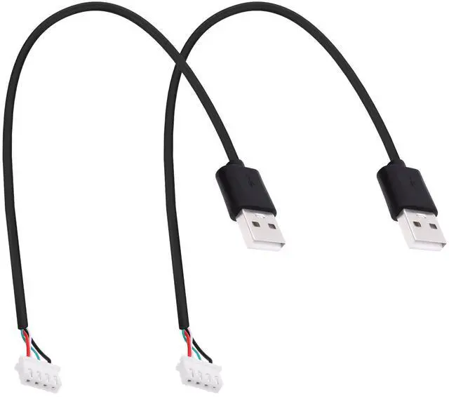 Main image of Vszerda USB A Male to XH2.54 4Pin Motherboard Connector Converting Cable Small 4Pin XH2.54 Terminal to USB 2.0 Type A Adapter Extension Cable Wire for USB Repaire DIY Replacement -30CM-2pcs