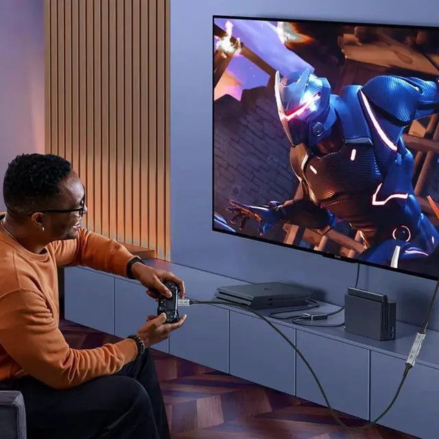 Alt view image 4 of 7 - Vszerda USB C Extension Cable 6.6ft, 100W Charging USB c 3.2 Extension Cable, high Speed 20gbps Data Transfer/4K Video usbc Female to usbc Male Compatible with Thunderbolt 4/3