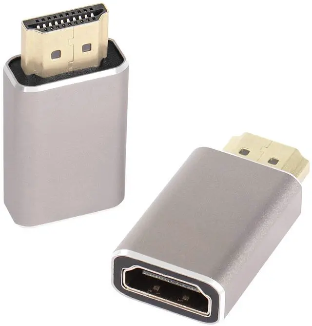 Main image of Vszerda 8K HDMI Male to Female Extension Adapter Coupler HDMI 2.1 Ultra HD Extender Converter, Support 8K@60Hz/4K@120Hz HDR, for HDTV Projector Laptop PC,2 pcs