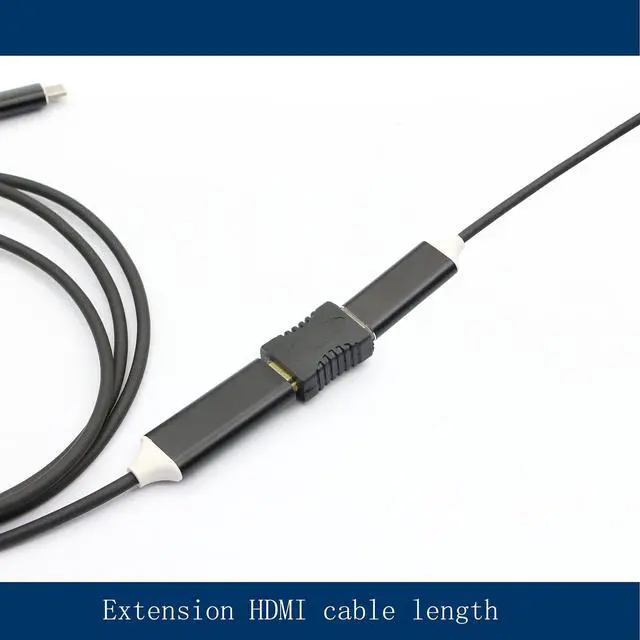 Alt view image 4 of 7 - Vszerda HDMI Female to Female Adapter 2 Pack HDMI Straight-Through Head Connector Coupler Extender Converter Support 1080P for TV Projector Laptop PC etc HDMI 1.4 Black