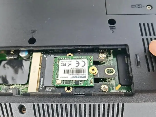 Alt view image 5 of 5 - Vszerda M.2 (NGFF) 2230/2242 NVME SSD to Mini PCIe Port Card (Only Provide PCIe 1X Lane),Compatible with D.ELL Inspiron One 2205