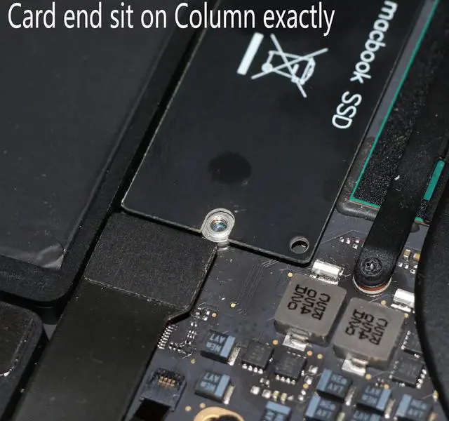 Alt view image 2 of 4 - Vszerda NGFF M.2 nVME SSD Adapter Card for Upgrade 2013-2015 Year Macs(Not Fit Early 2013 MacBook Pro)