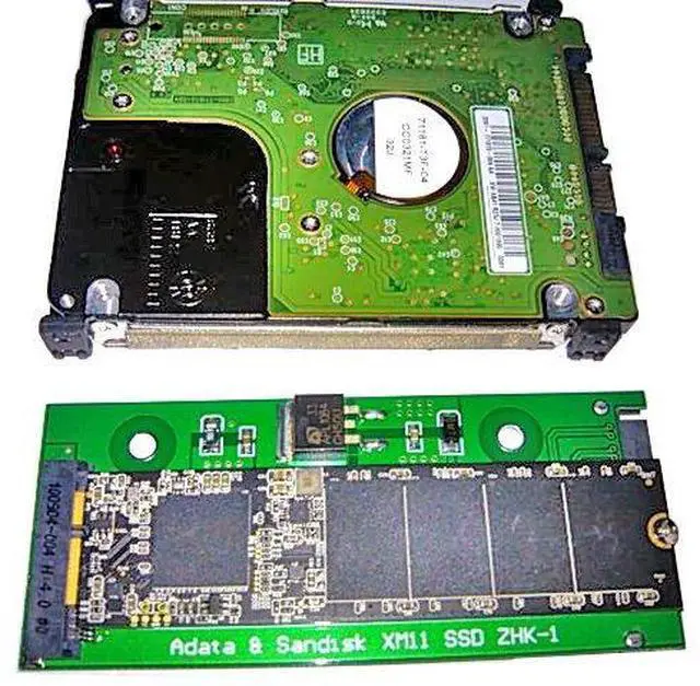 Main image of Vszerda 18Pin SSD to SATA Card for Sandisk SDSA5JK ADATA XM11 SSD from A sus UX31 UX21