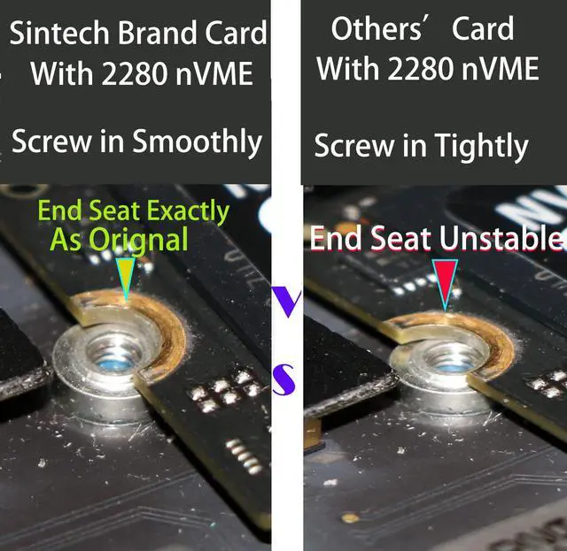 Alt view image 5 of 5 - Vszerda NGFF M.2 nVME SSD Adapter Card for Upgrade MacBook Air(2013-2016 Year) and MacBook PRO(Late 2013-2015 Year)